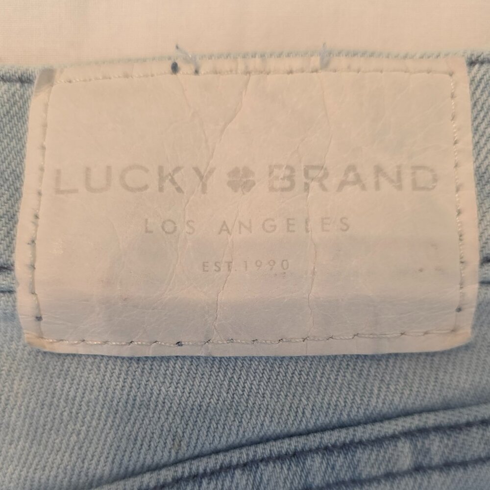 Lucky Brand Women's Mid Rise Crop Fade Denim Jeans, Size 2/26 - Picture 4 of 11
